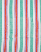 Poncho Adulte Pastel Stripe