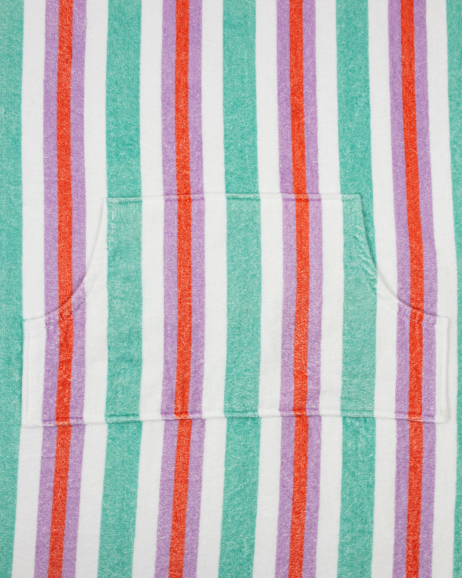 Poncho Adulte Pastel Stripe