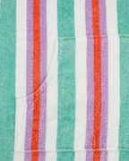 Poncho Adulte Pastel Stripe