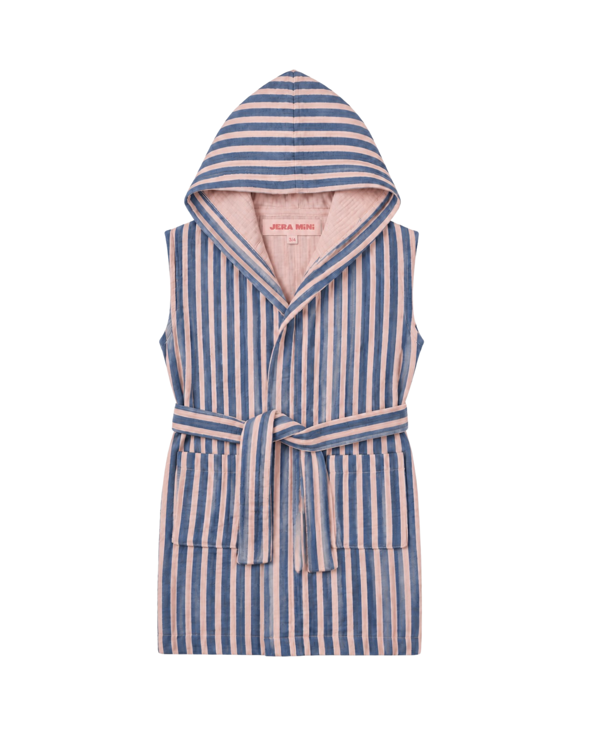 Peignoir sans manches en mousseline Rosi