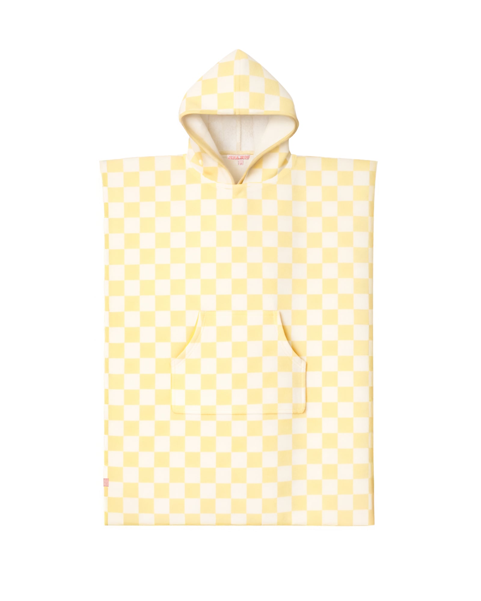 Poncho Adulte Vague Jaune