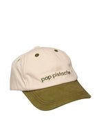 Casquette Pop Pistache Beige et Vert