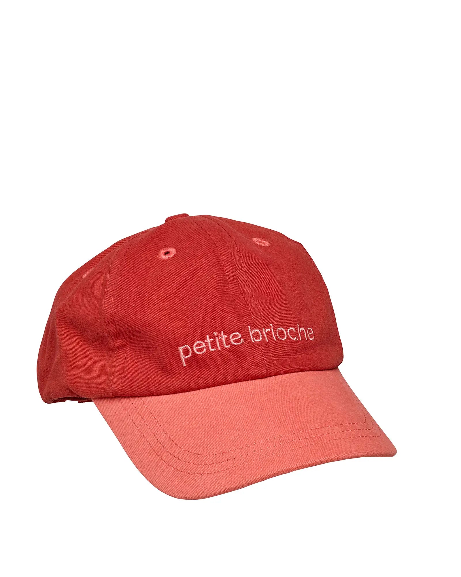 Casquette Petite Brioche Rouge et Rose