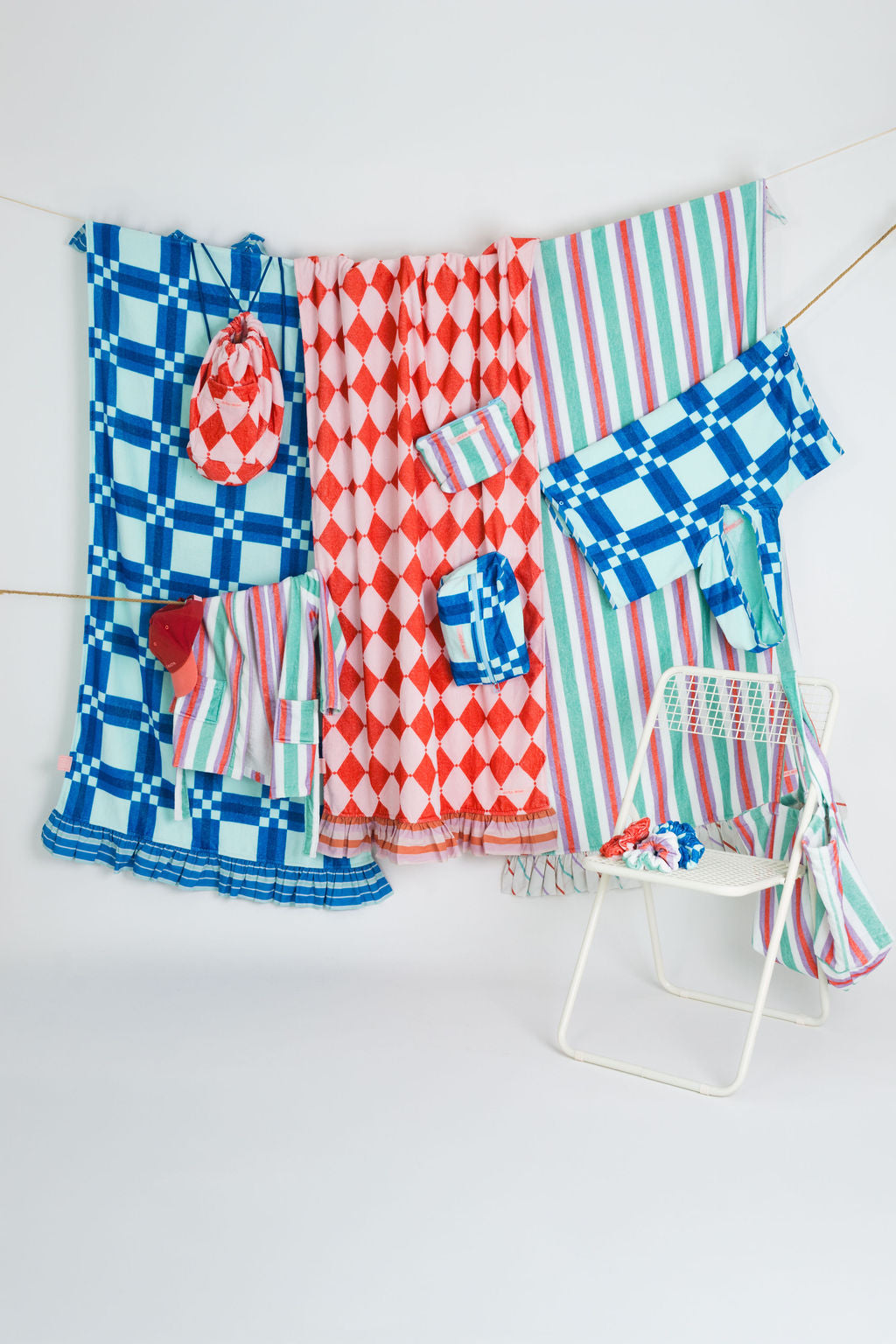 Pochette Pastel Stripe