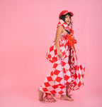 Casquette Petite Brioche Rouge et Rose