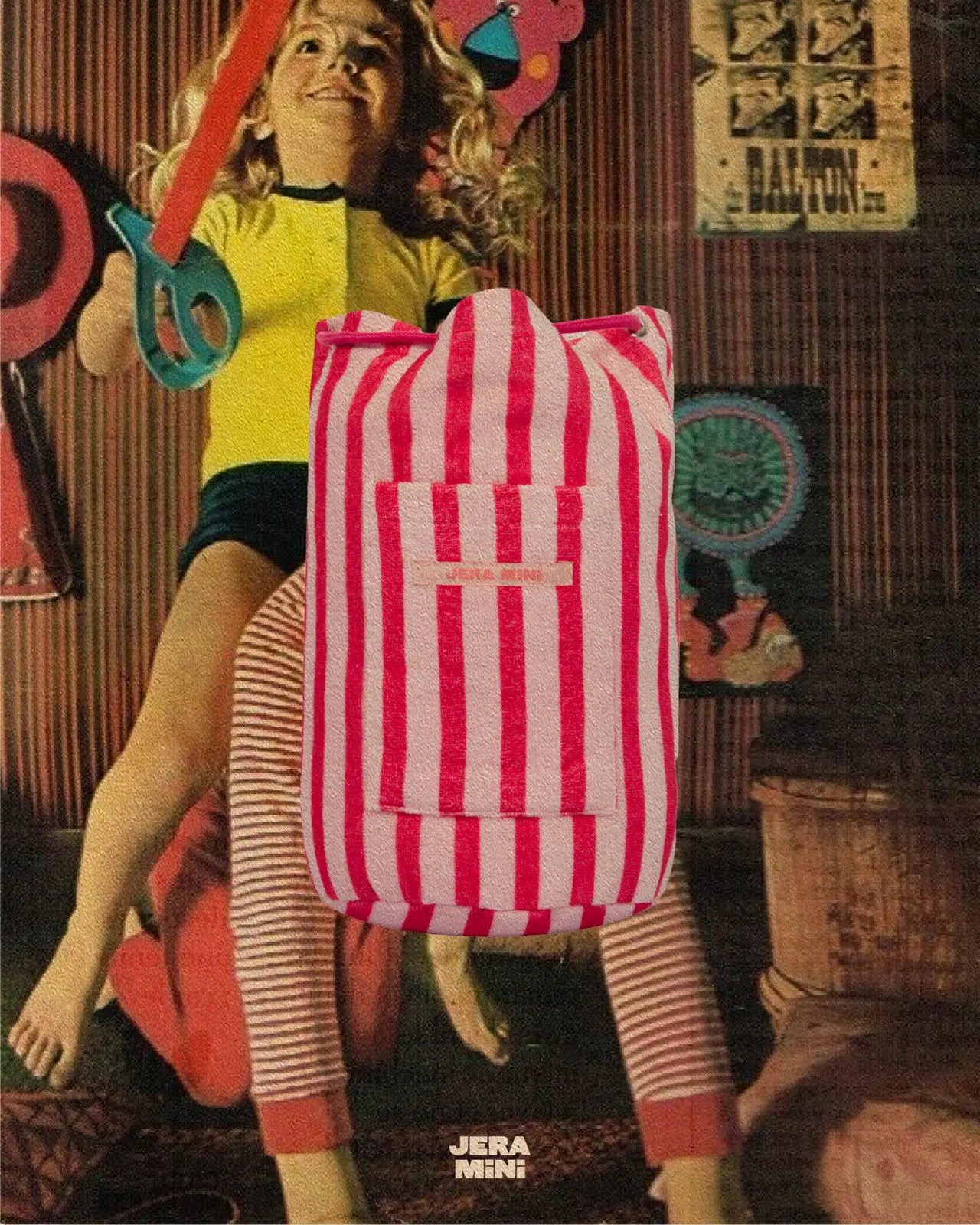 Sac d'aventurier Vague Rose