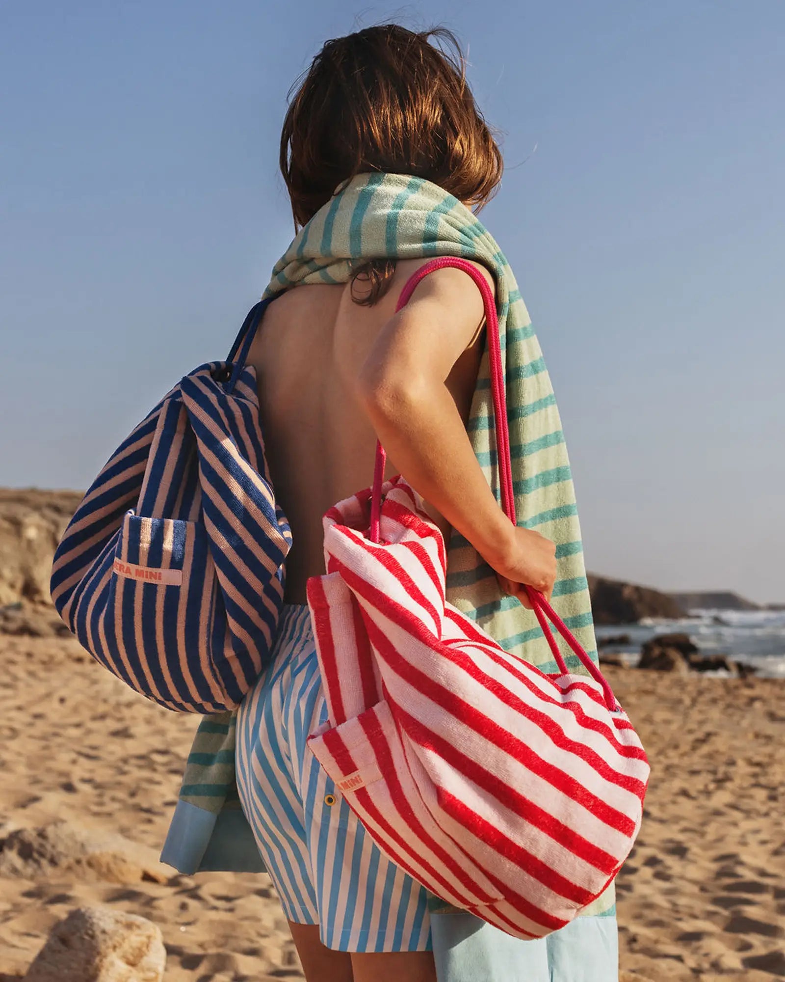 Sac d'aventurier Vague Rose