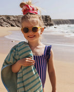 Serviette de Plage Vague Bleu