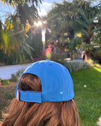 Casquette Moody Mochi Bleu et Violet Foncé