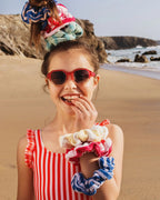 Chouchou Cheveux Vague Jaune